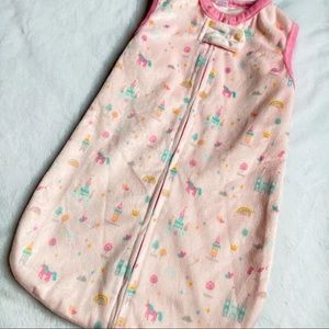 🤍 Princess Baby Girl Fleece Sleep Sack